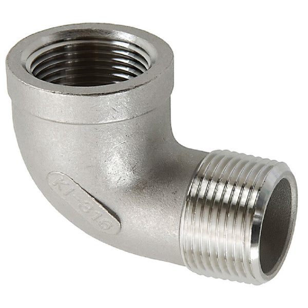 High Pressure 6000Psi Female Thread Elbow - 90 Degree Stainless