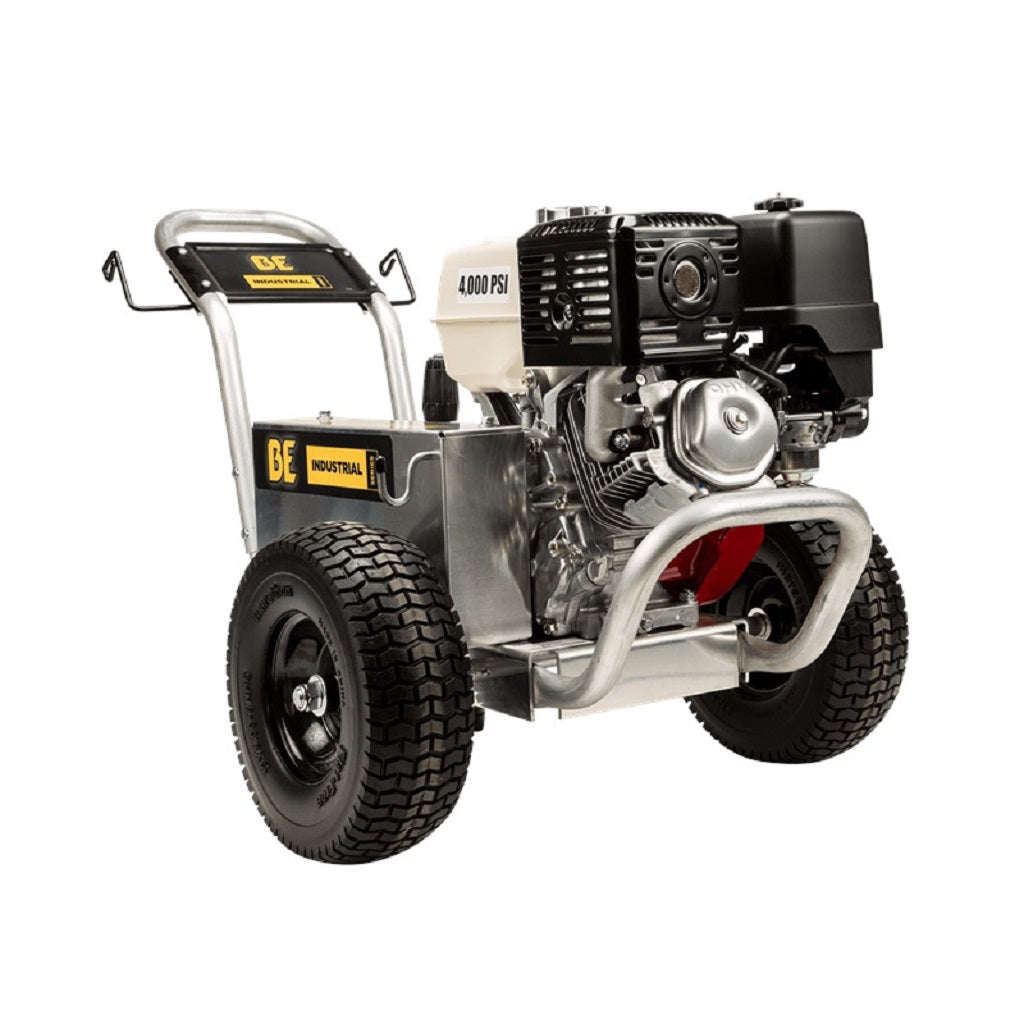 BE 3200psi 5.2gpm Honda GX390 Portable Belt Drive Pressure Washer