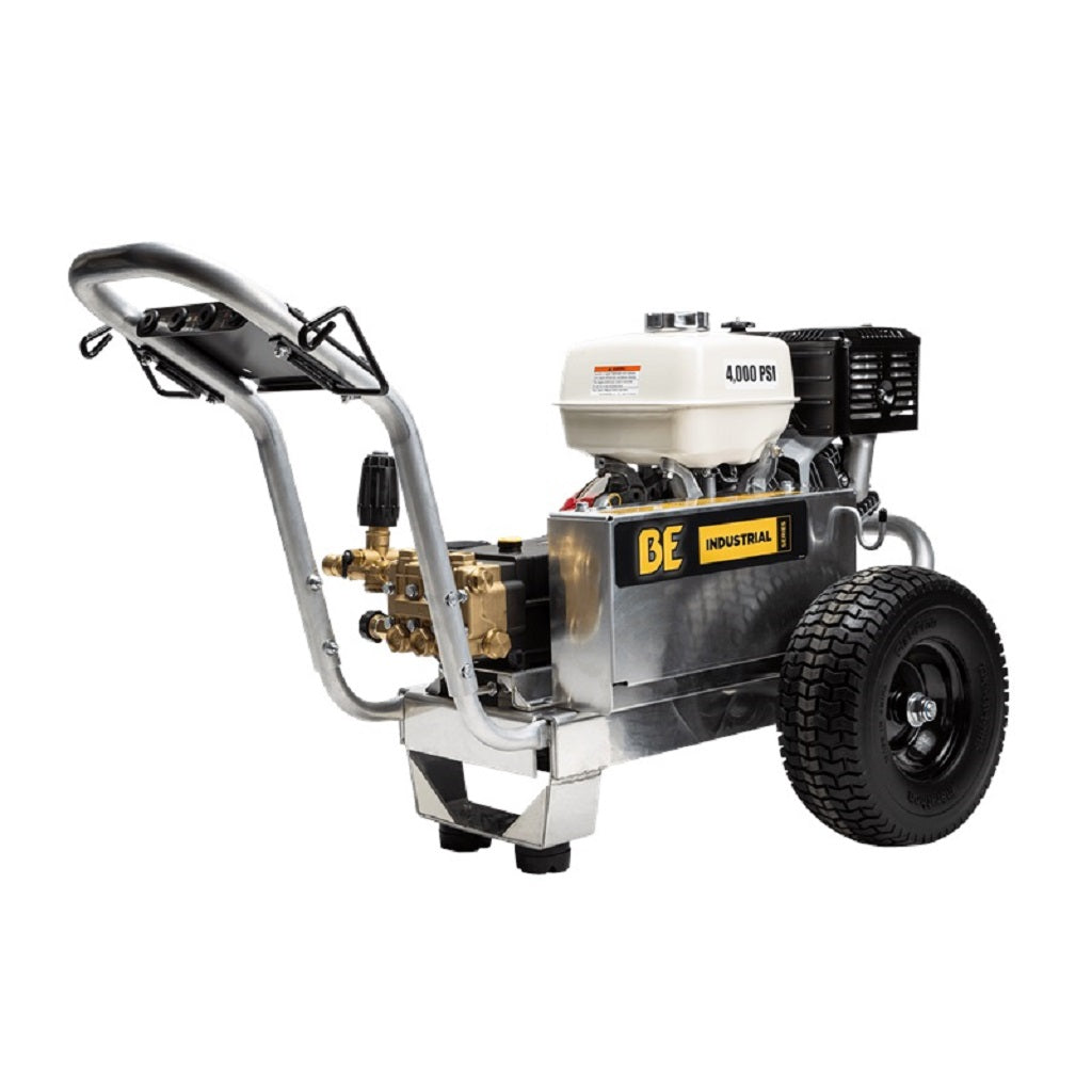 BE 3200psi 5.2gpm Honda GX390 Portable Belt Drive Pressure Washer