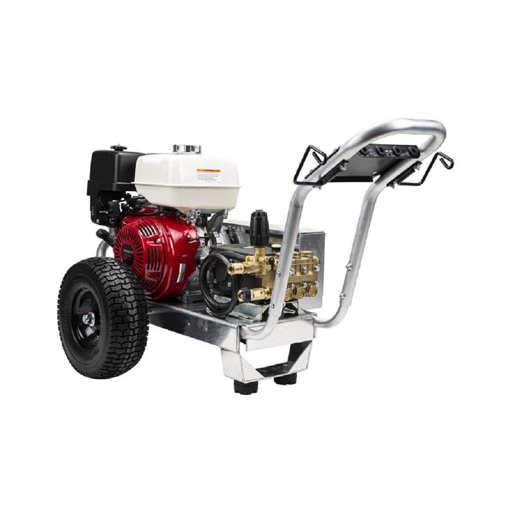 BE 3200psi 5.2gpm Honda GX390 Portable Belt Drive Pressure Washer