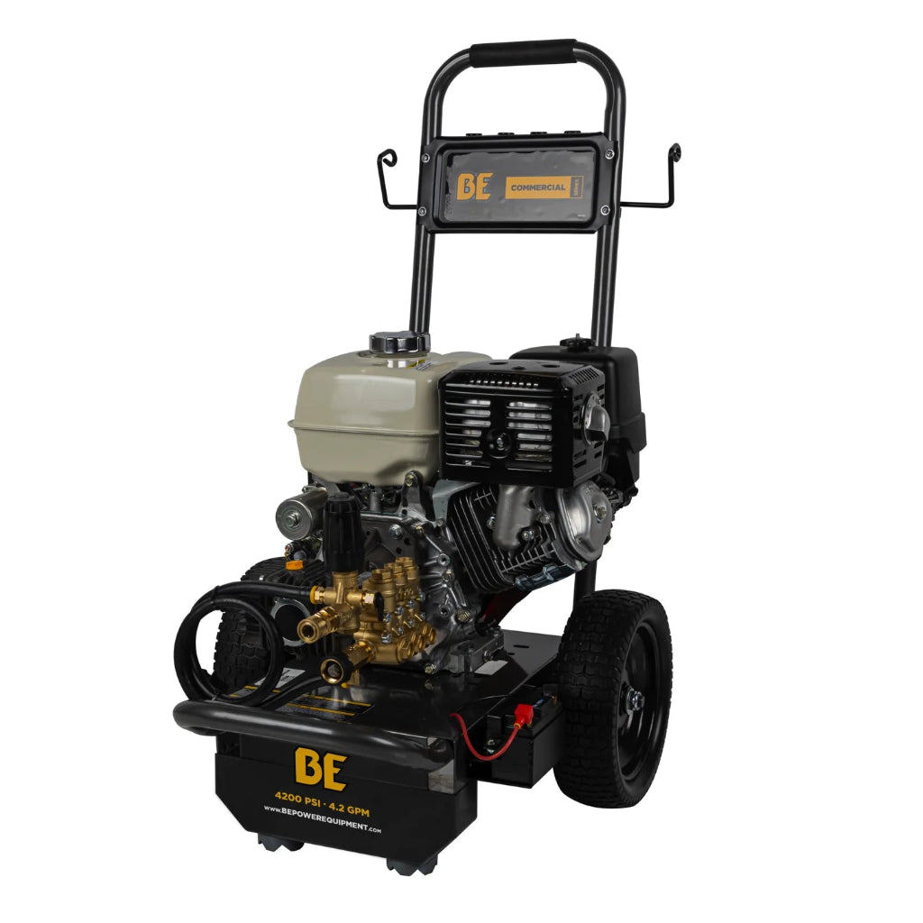 BE 4200psi 4.2gpm Honda GX390 Portable Direct Drive Pressure Washer With Electric Start