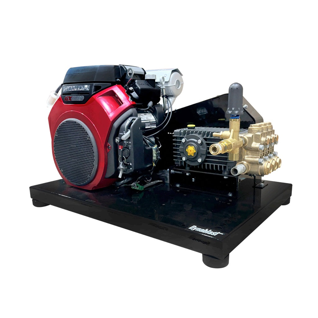 Dynablast 3000psi 10gpm Honda Belt Drive Gas Pressure Washer Truck Mount High Flow Interpump EPUB1030GHL