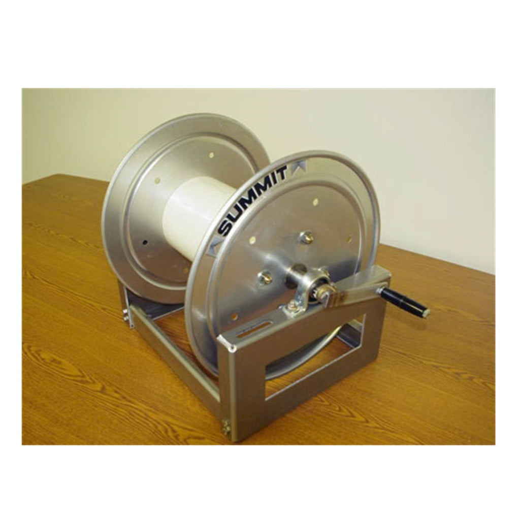 Summit Manual Hose Reel SM Series Aluminum with Stainless Internals ATPRO Powerclean Equipment