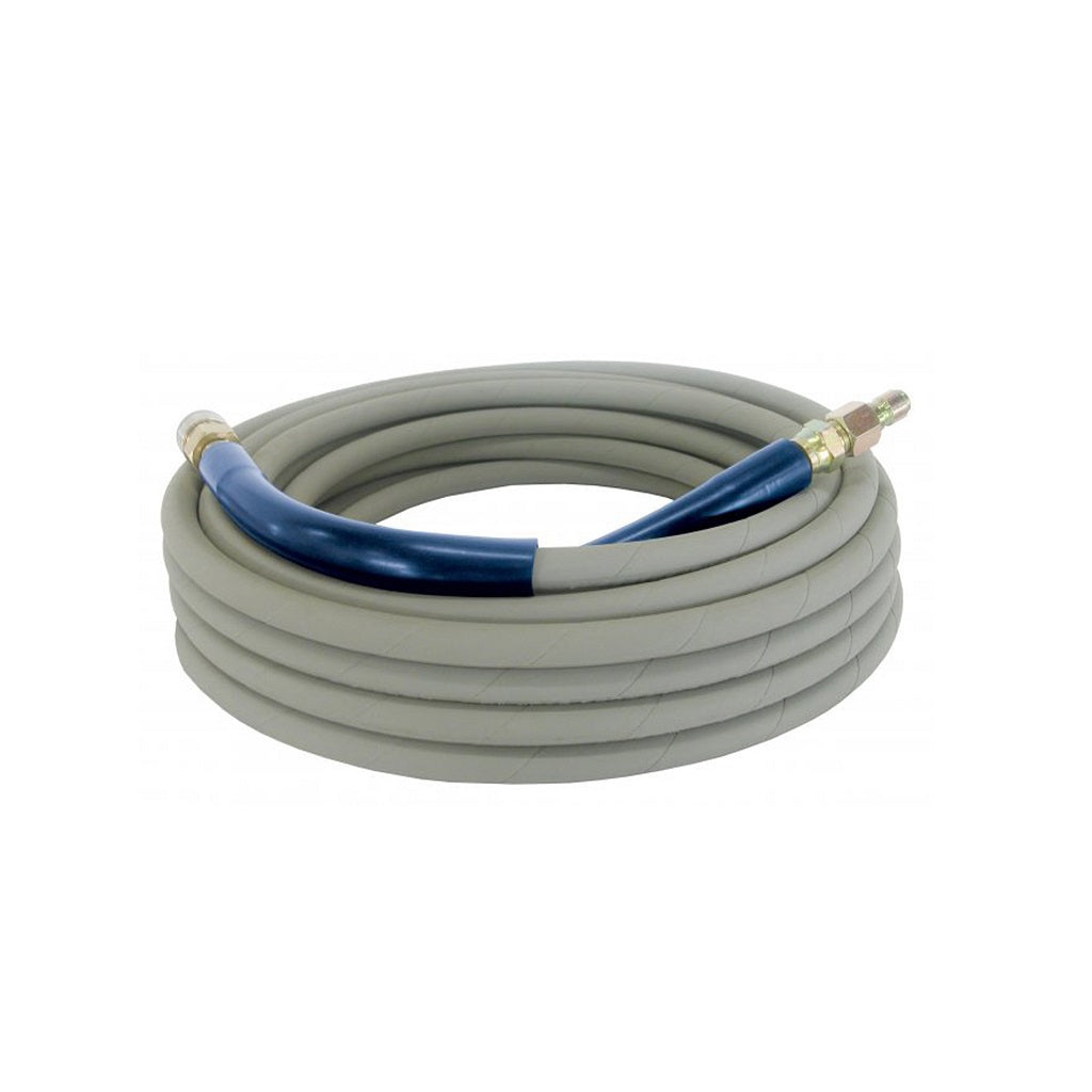 BE 4000psi 50 Feet 3/8 Inch ID Grey Non-Marking Power Washer Hose