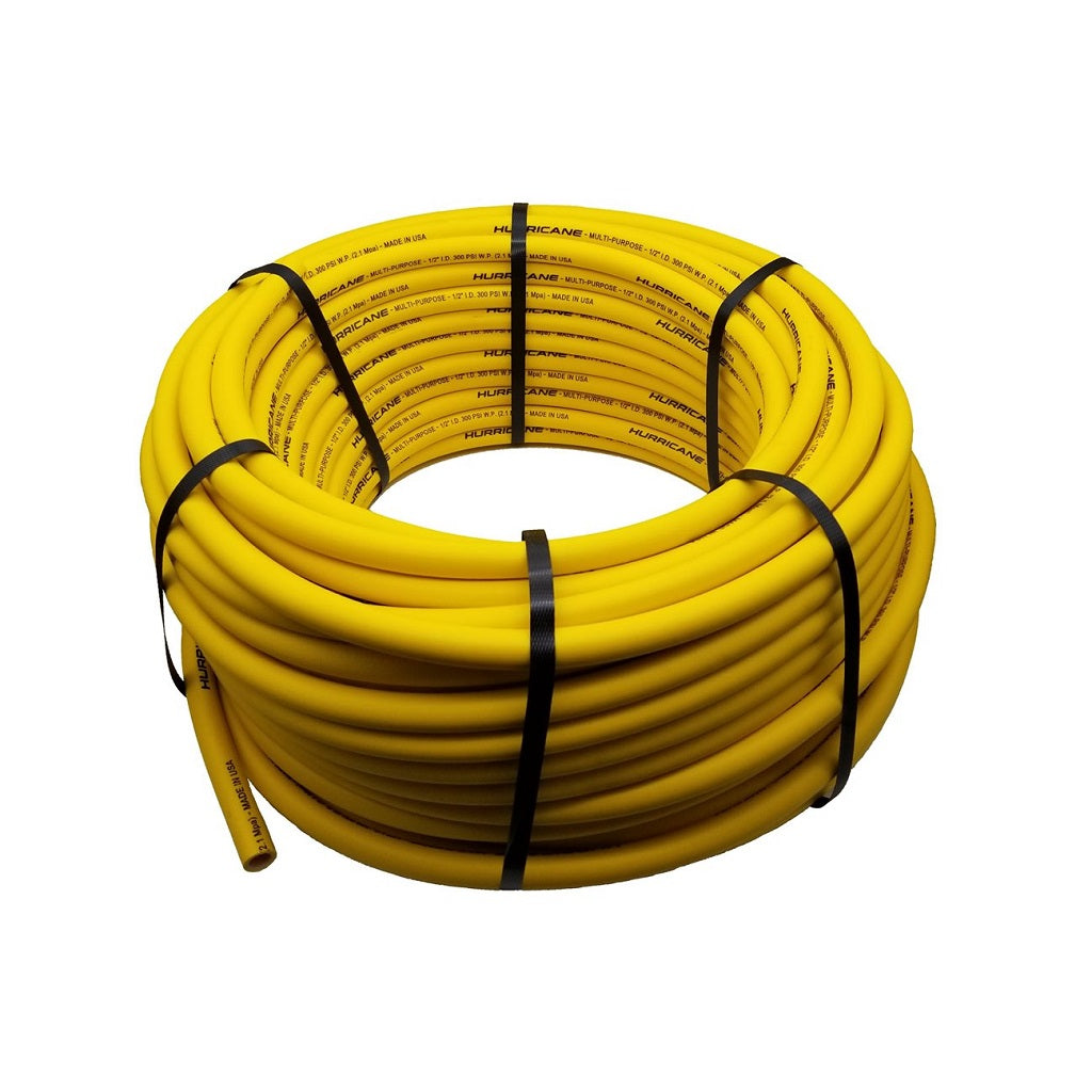 Hurricane 1/2 Inch ID Yellow Softwash and Sprayer Hose 200 Feet 300psi